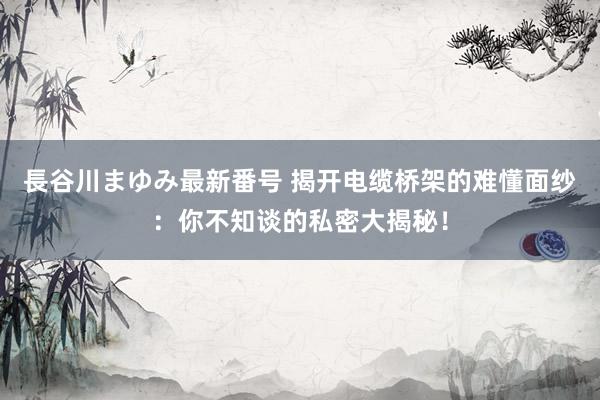 長谷川まゆみ最新番号 揭开电缆桥架的难懂面纱：你不知谈的私密大揭秘！